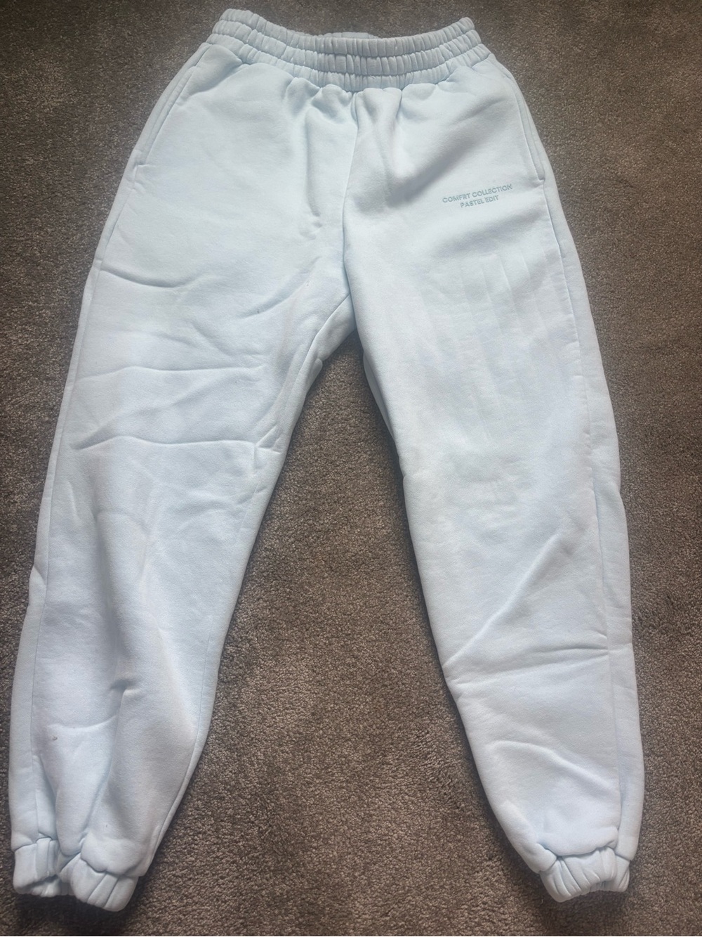 Light Blue Women's Jogger Sweatpants Comfrt Pastel Edition - Picture 2 of 2
